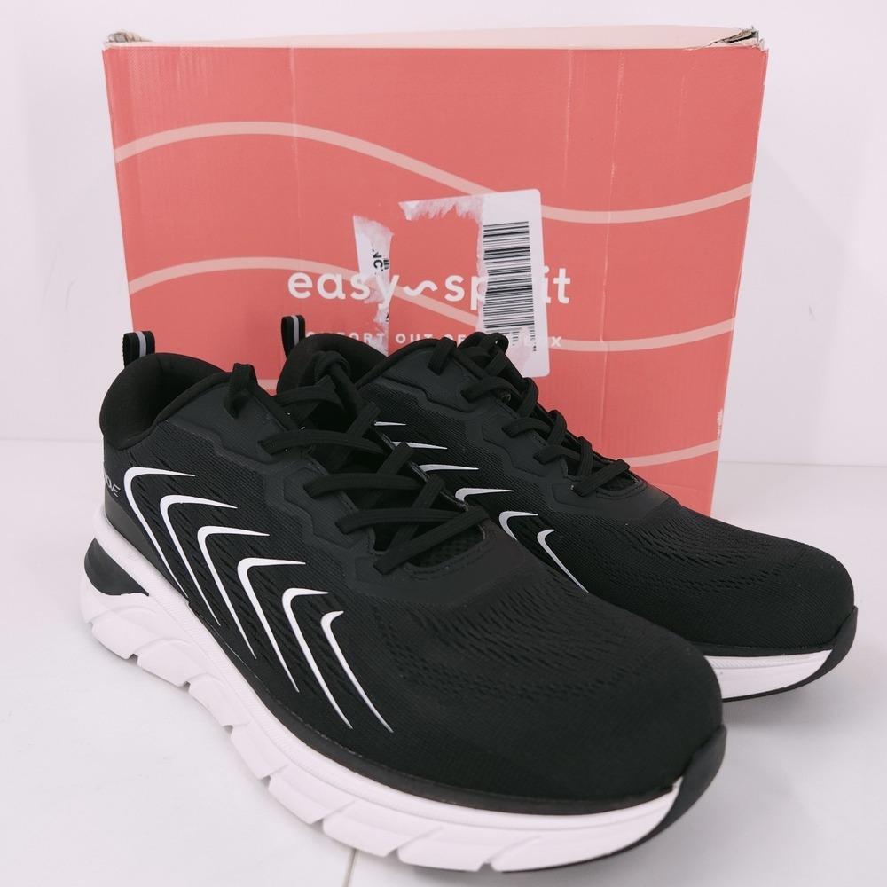 Easy Spirit Maelie Black Athletic Running Lace Up Sneakers Womens Size 10.5 M